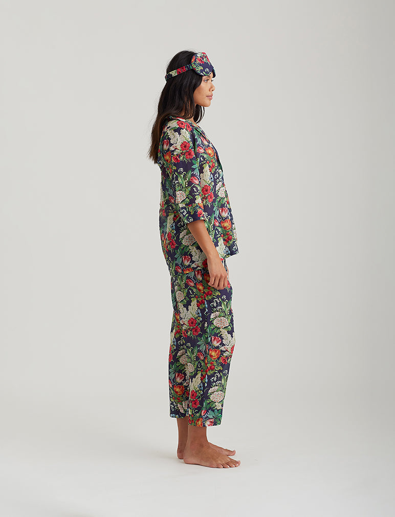 Clara Crop PJ Set & Eye Mask