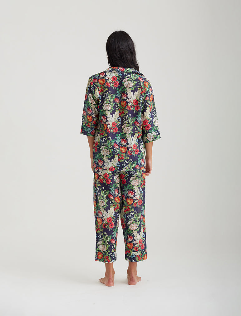 Clara Crop PJ Set & Eye Mask