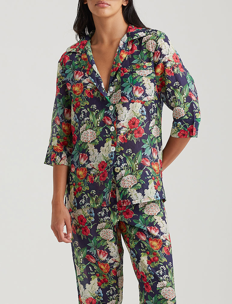 Clara Crop PJ Set & Eye Mask
