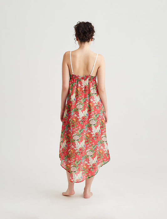 Clara Lace Front Maxi Nightie