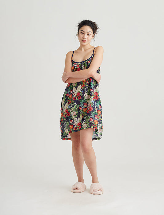 Clara Strappy Midi Nightie