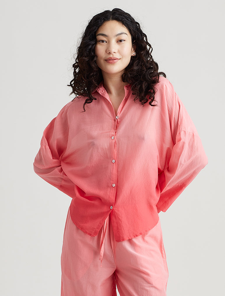 Ombre Oversized PJ Shirt