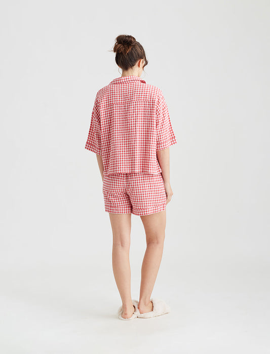 Seersucker Short Sleeve Shirt