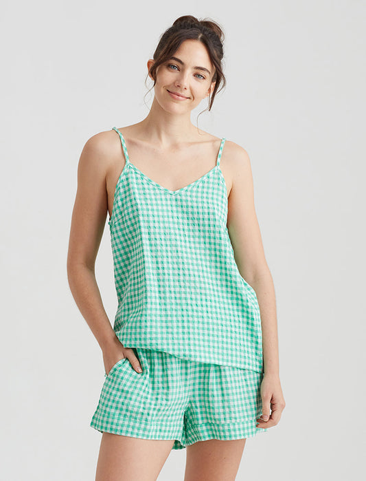 Seersucker Cami