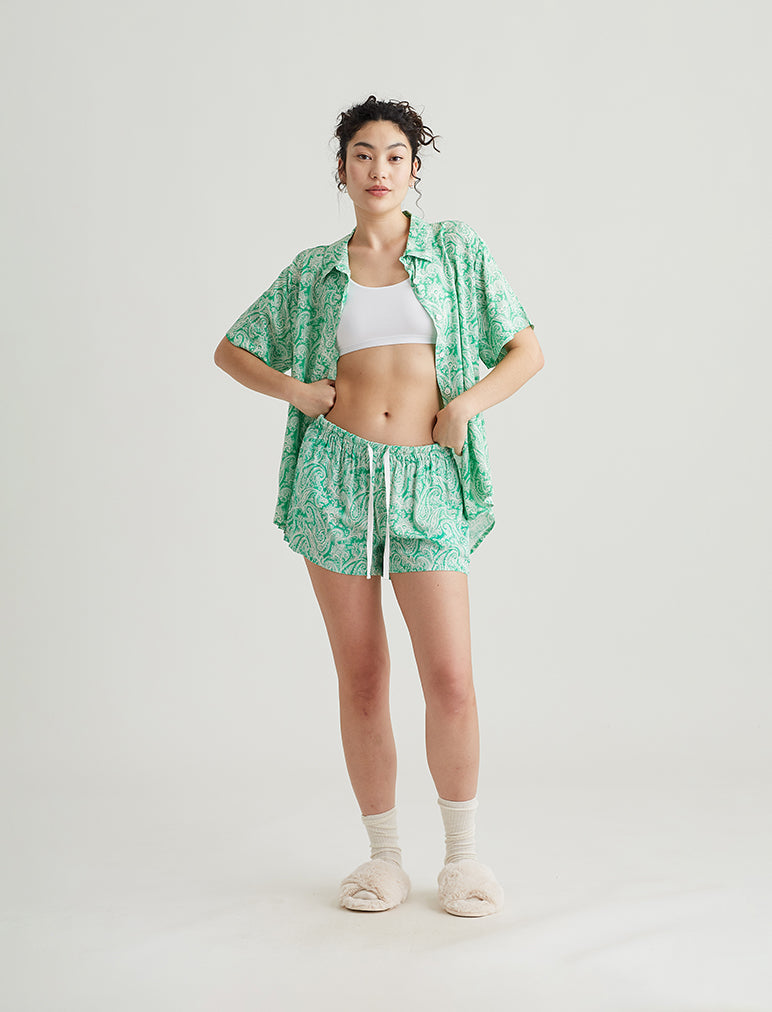 Sophia Paisley Boxer Short
