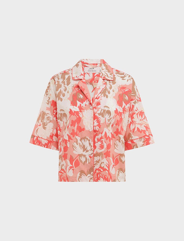 Karen Walker Ornamental Floral PJ Shirt