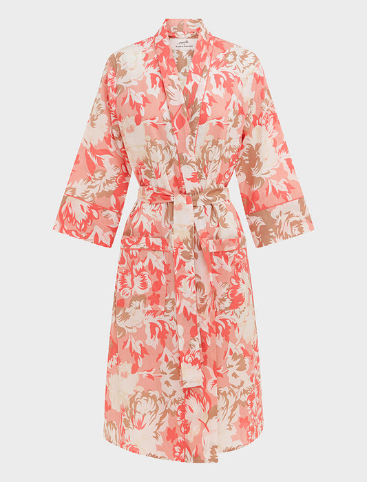 Karen Walker Ornamental Floral Midi Robe