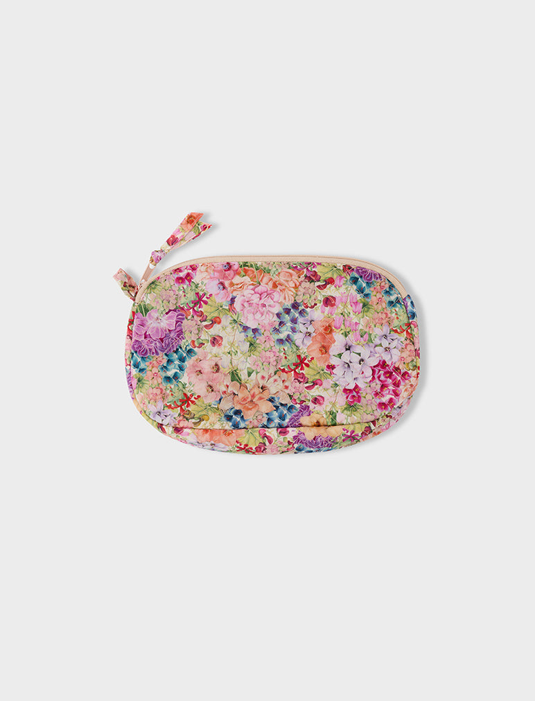 Painted Travels Small Cosmetic Bag