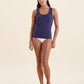 Milla Rib Shelf Bra Henley Tank