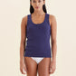 Milla Rib Shelf Bra Henley Tank