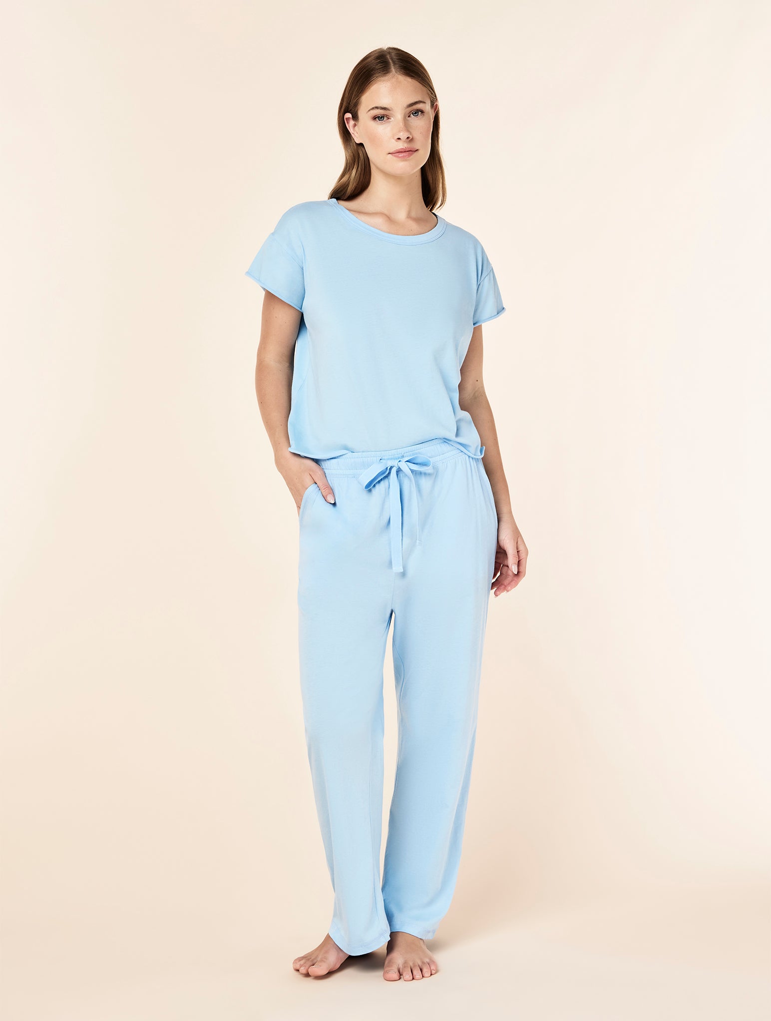 Jada Organic Cotton Wide Leg Pant