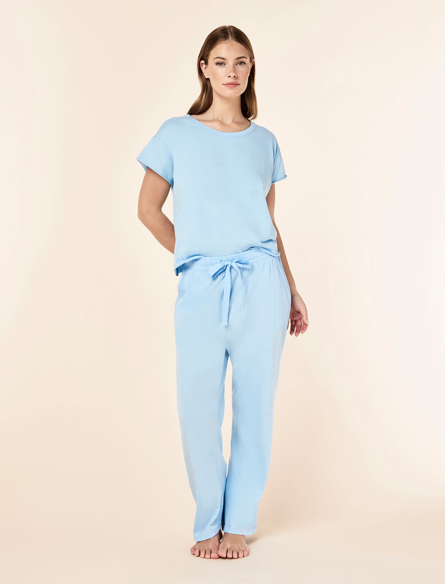 Jada Organic Cotton Wide Leg Pant