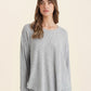 Super Soft Waffle Relaxed Top