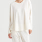 Super Soft Waffle V-Neck LS Top