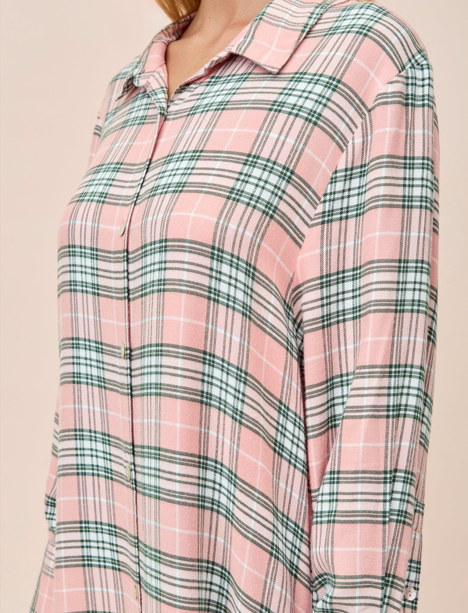 Comfy Plaid Nightshirt