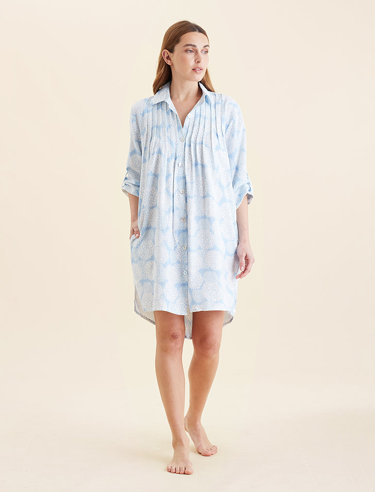 Snowball Cosy Pleat Front Nightshirt