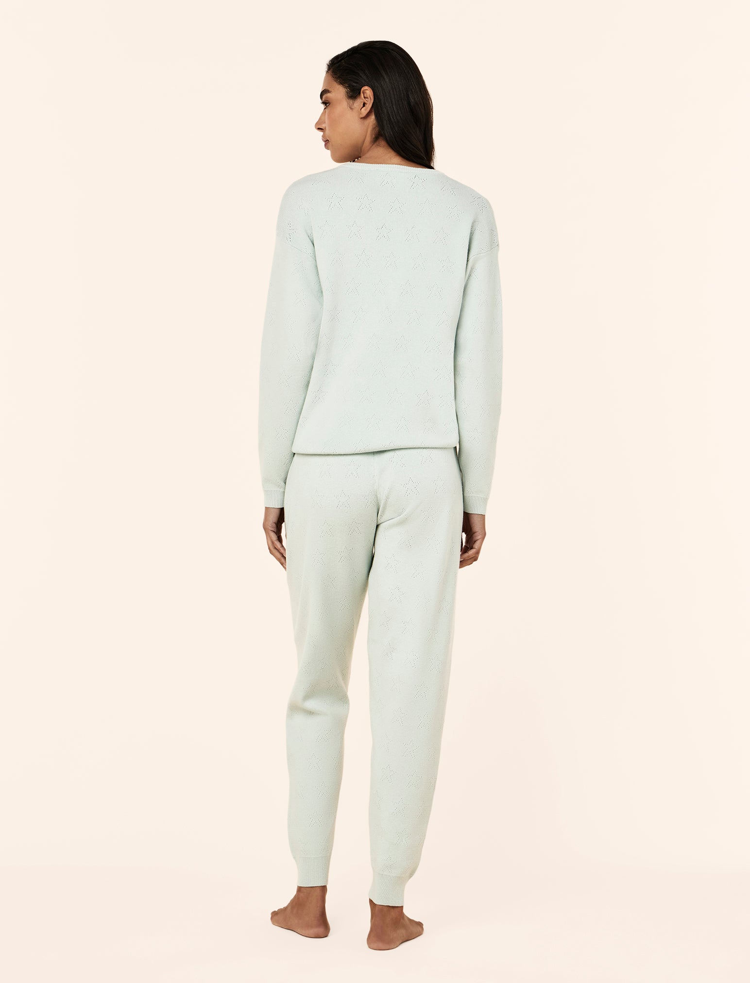 Cosy Pointelle Long Sleeve Top and Jogger