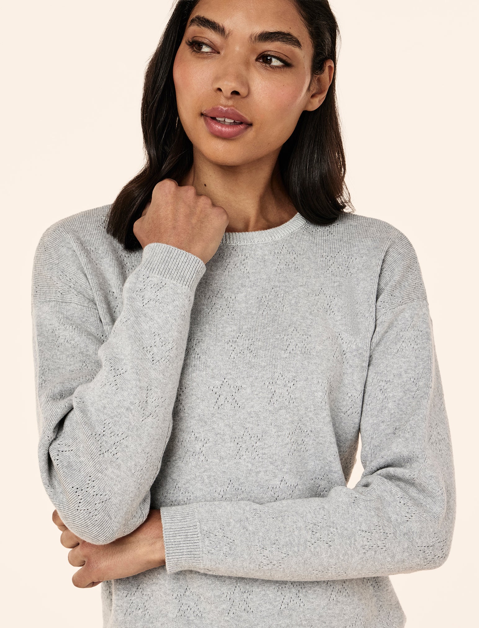 Cosy Pointelle Long Sleeve Top and Jogger