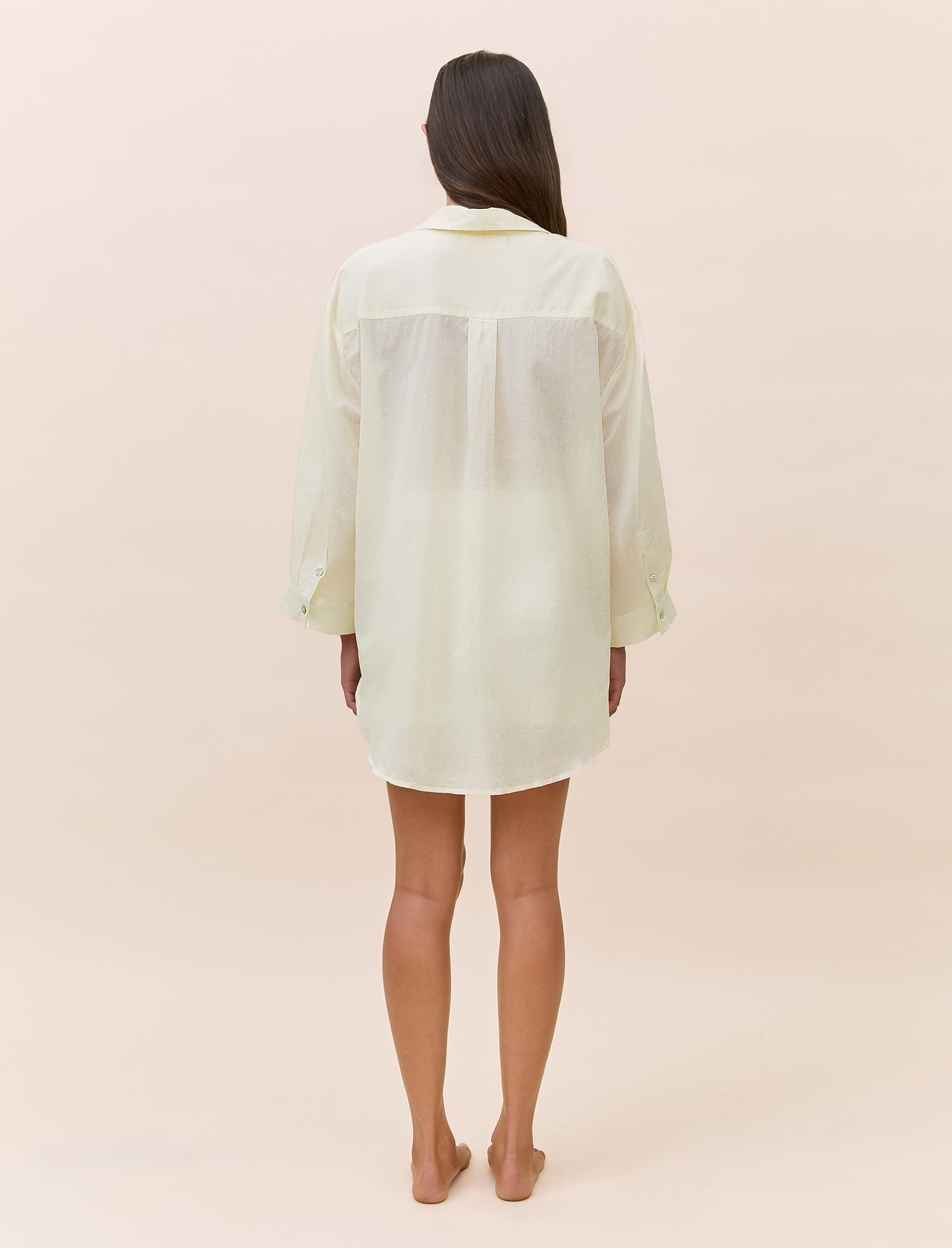 Callie Cotton Relaxed Long Sleeve Shirt