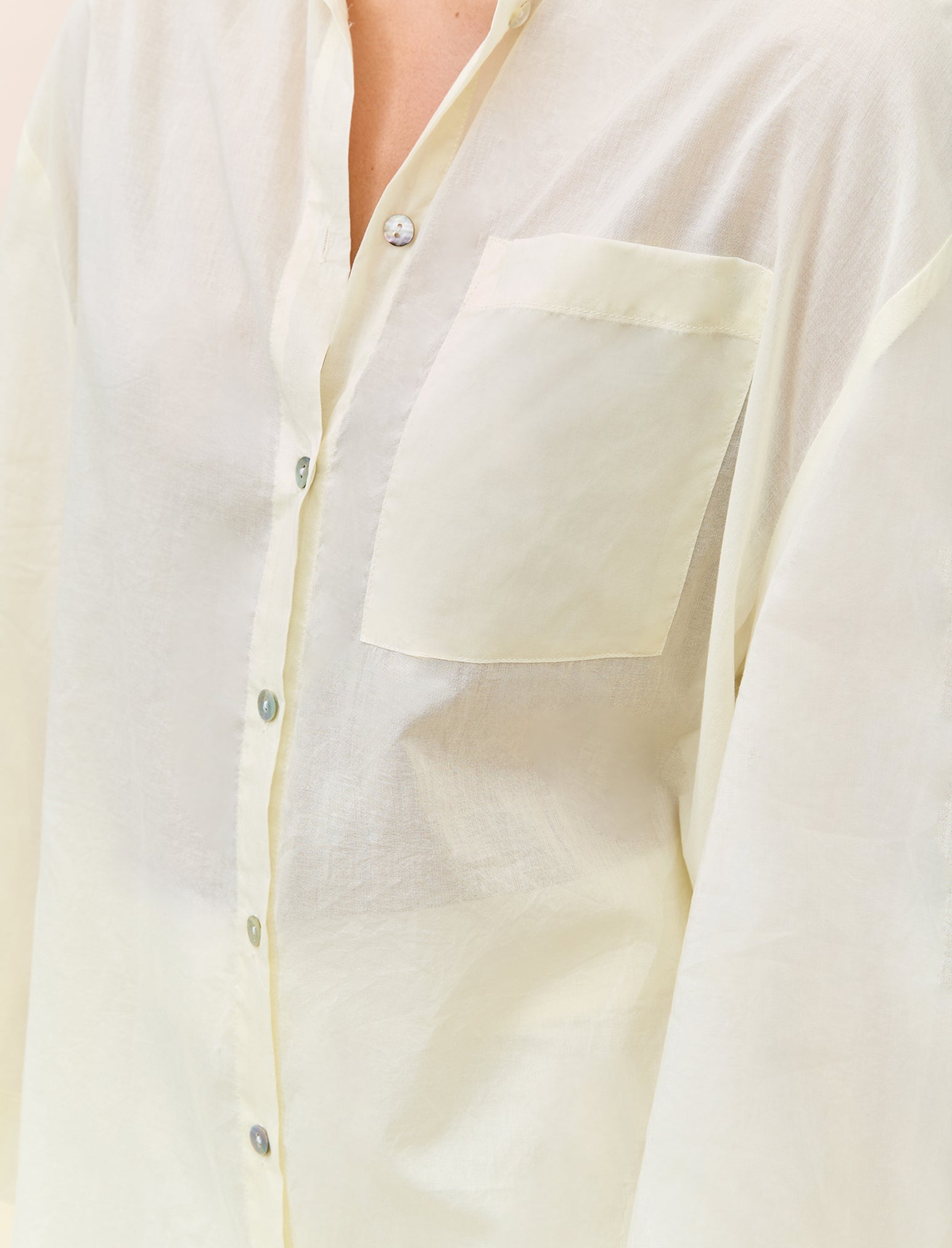 Callie Cotton Relaxed Long Sleeve Shirt