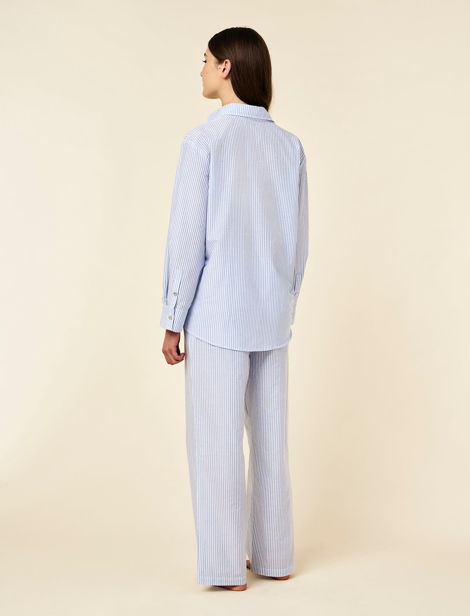 Selina Stripe Boyfriend Shirt