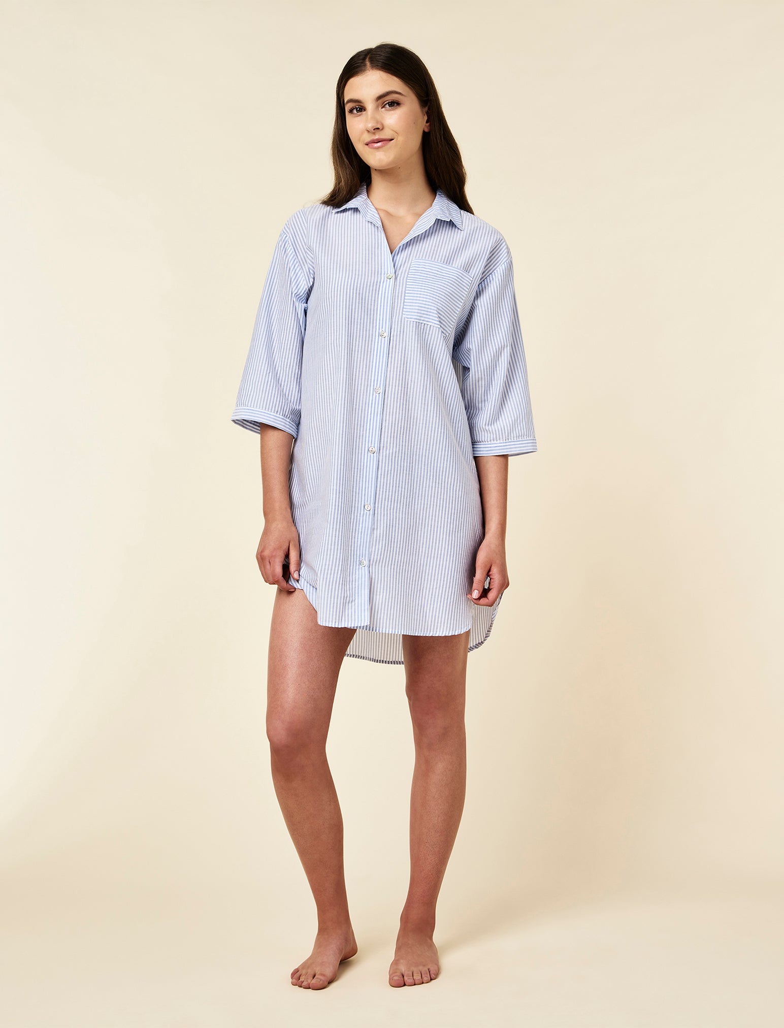 Selina Stripe Nightshirt