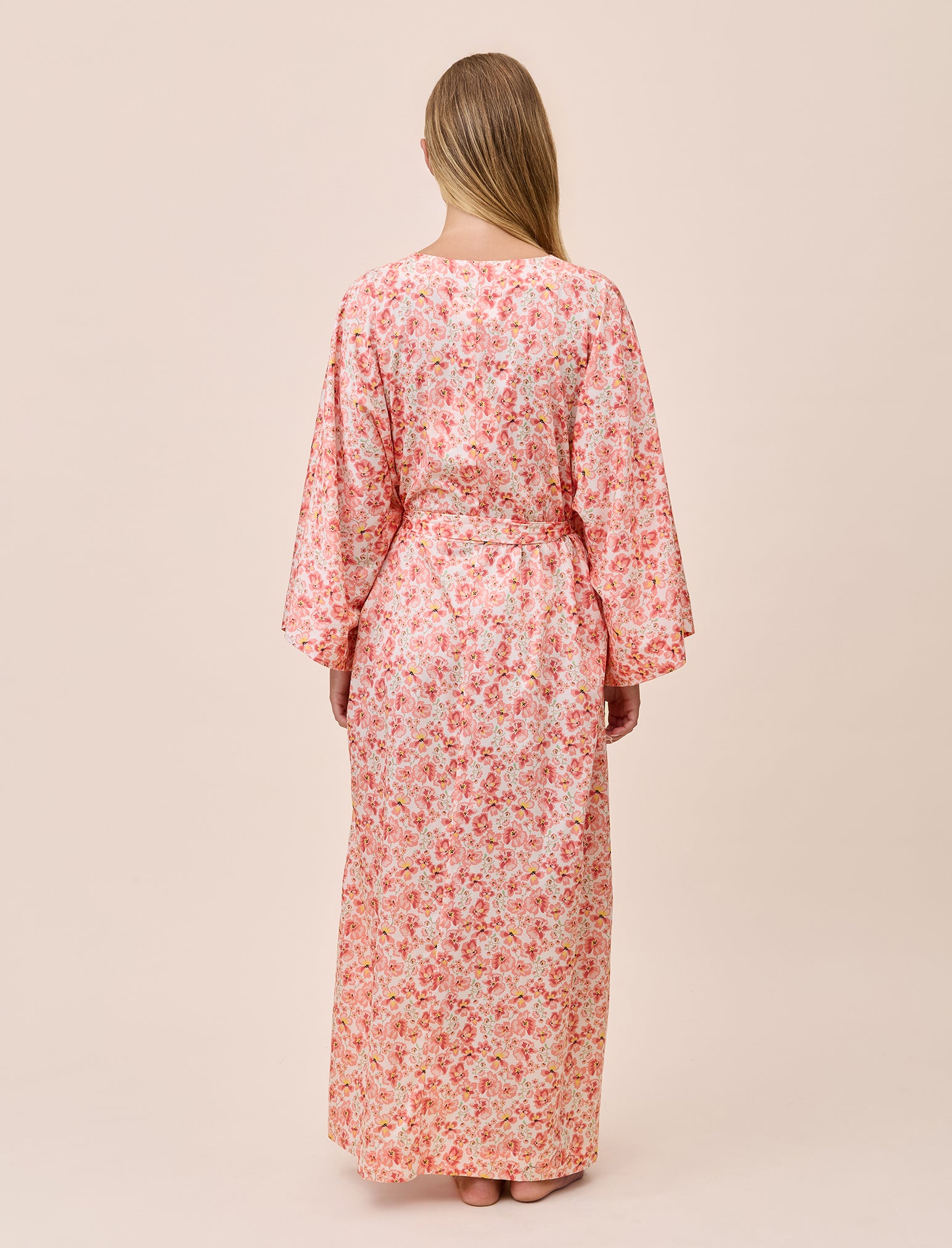 Molly Sims Cotton Kimono Maxi Robe