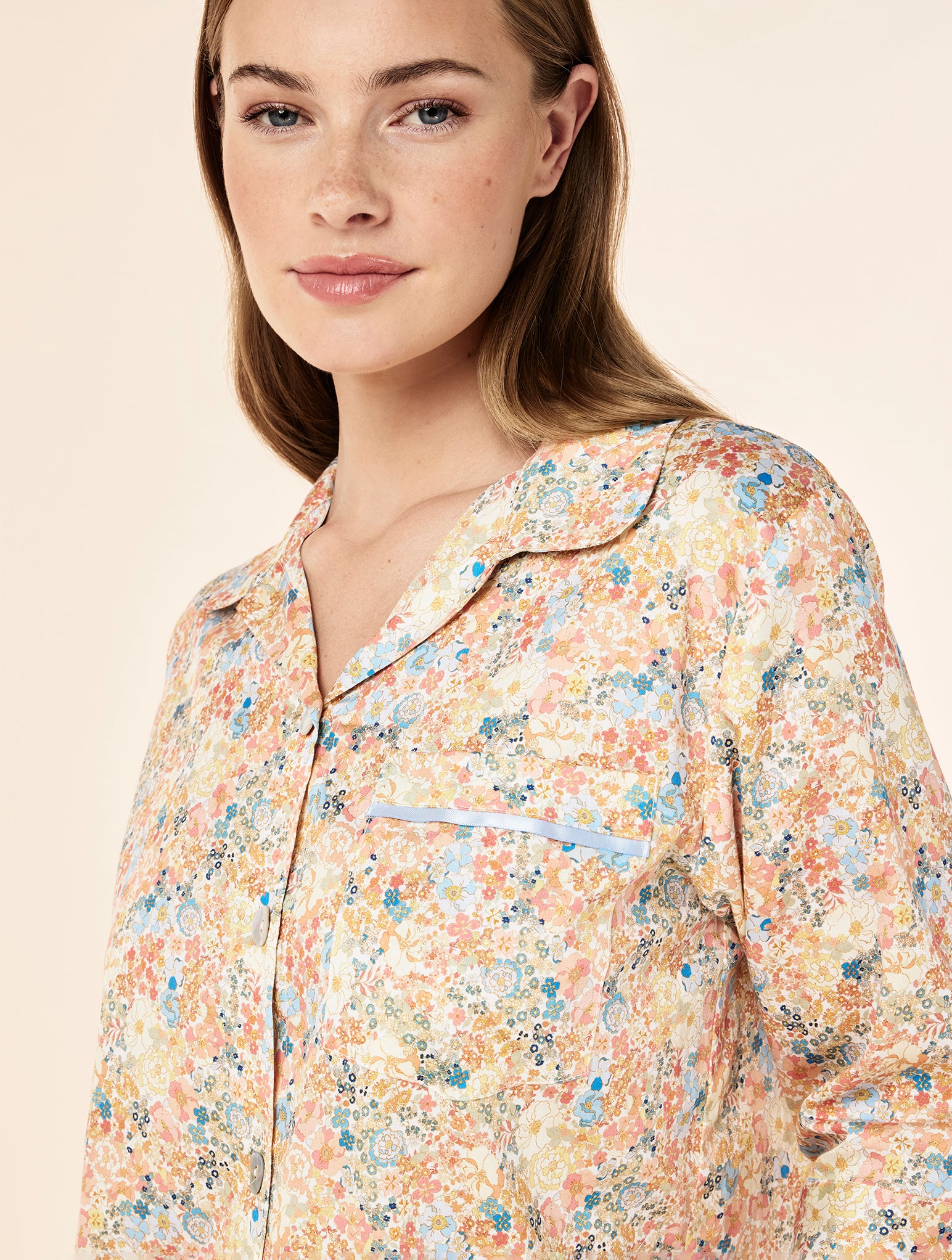 Carly Floral Crop PJ