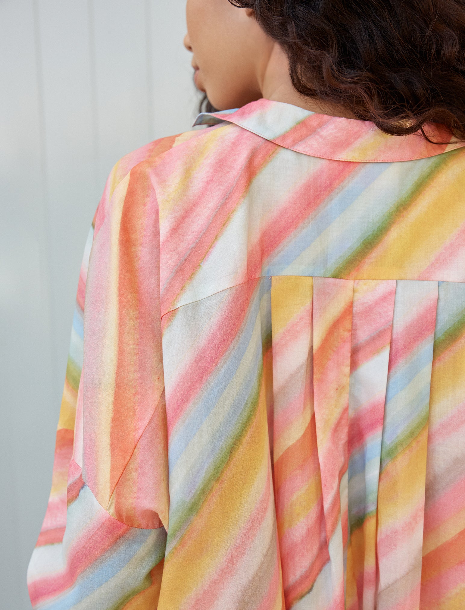 Sophie Stripe Long Sleeve Boxer PJ Set