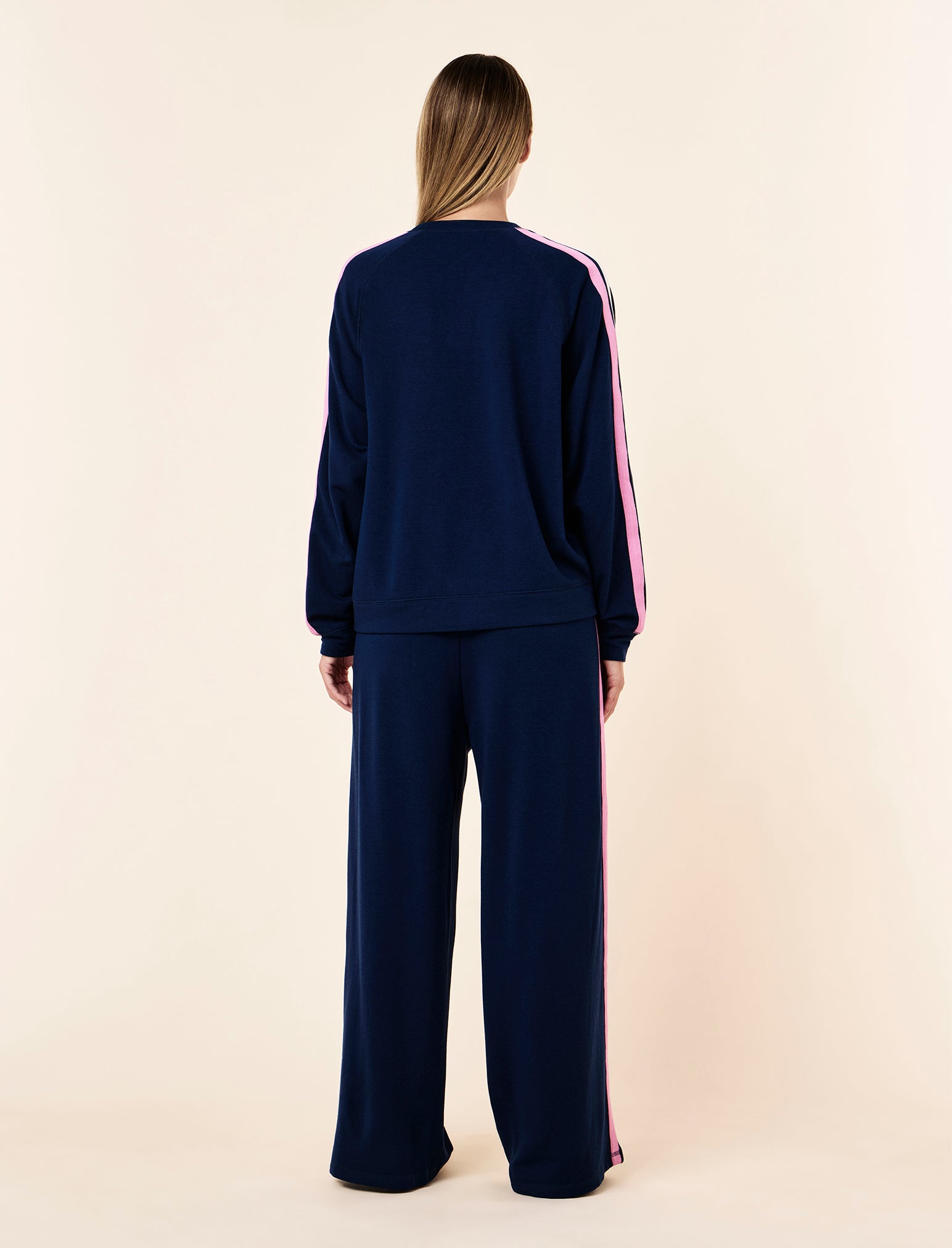 Cosy Kate Stripe Wide Leg Pant