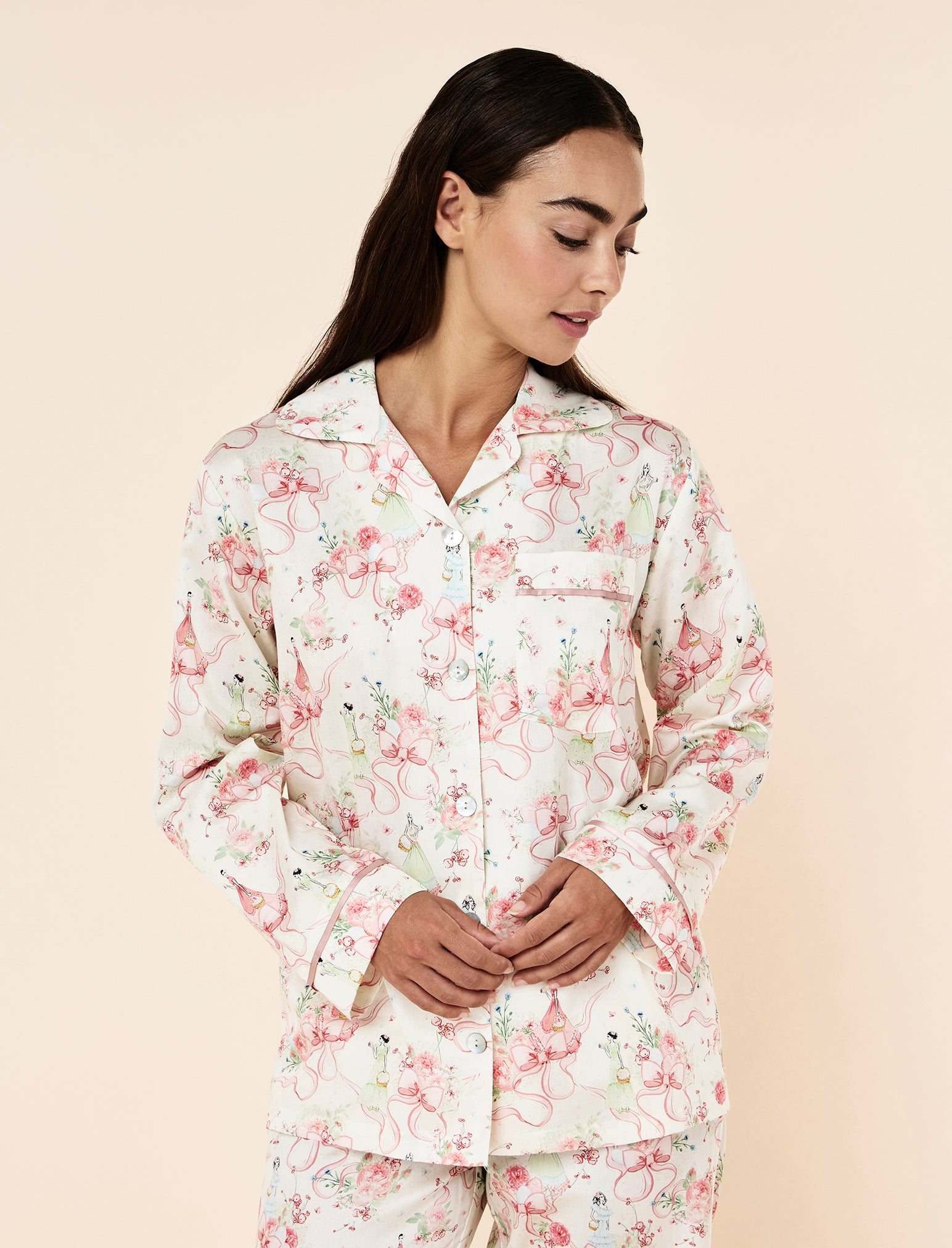 Bows in Bloom Full Length PJ Set