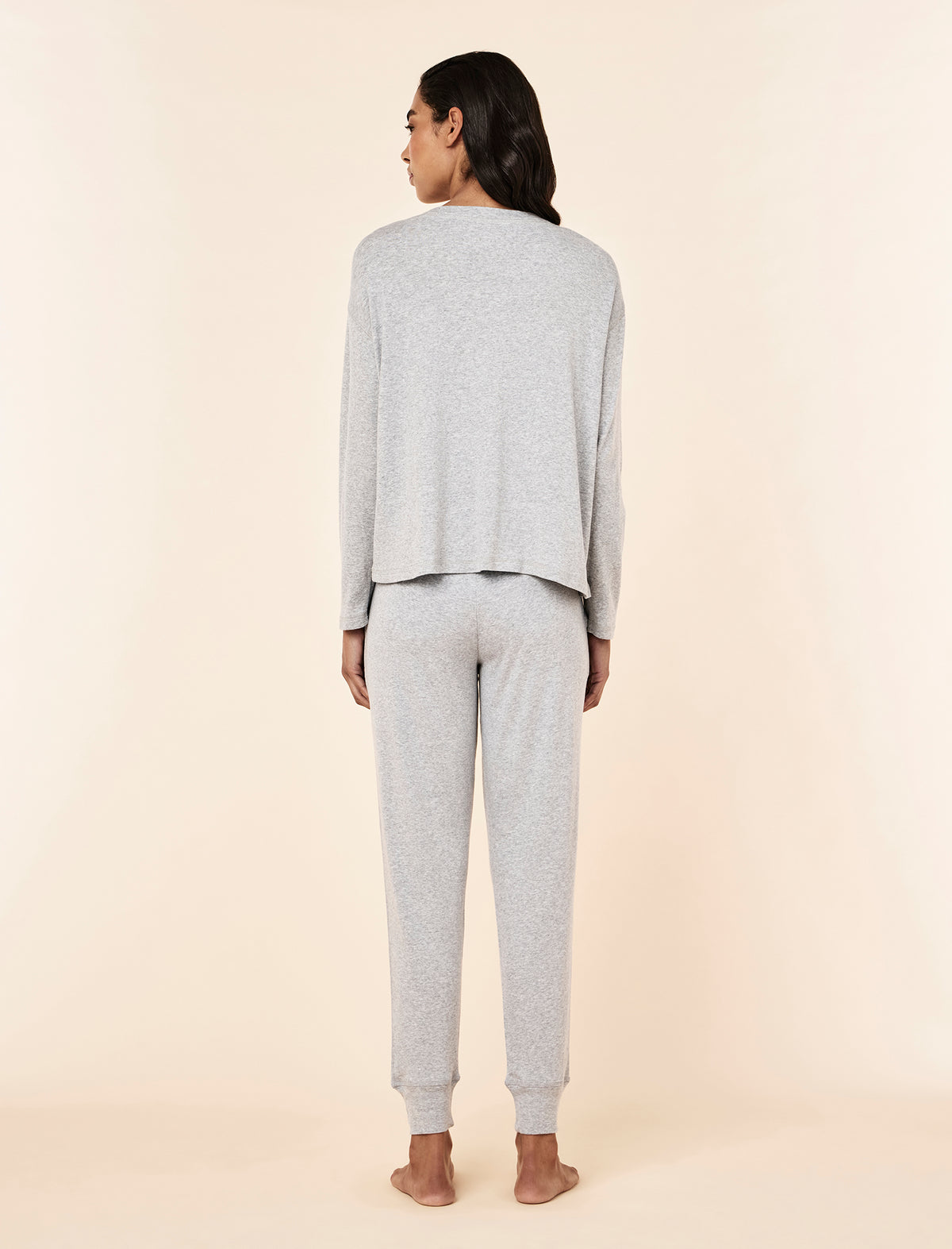 Pia Luxe V-Neck Long Sleeve Top