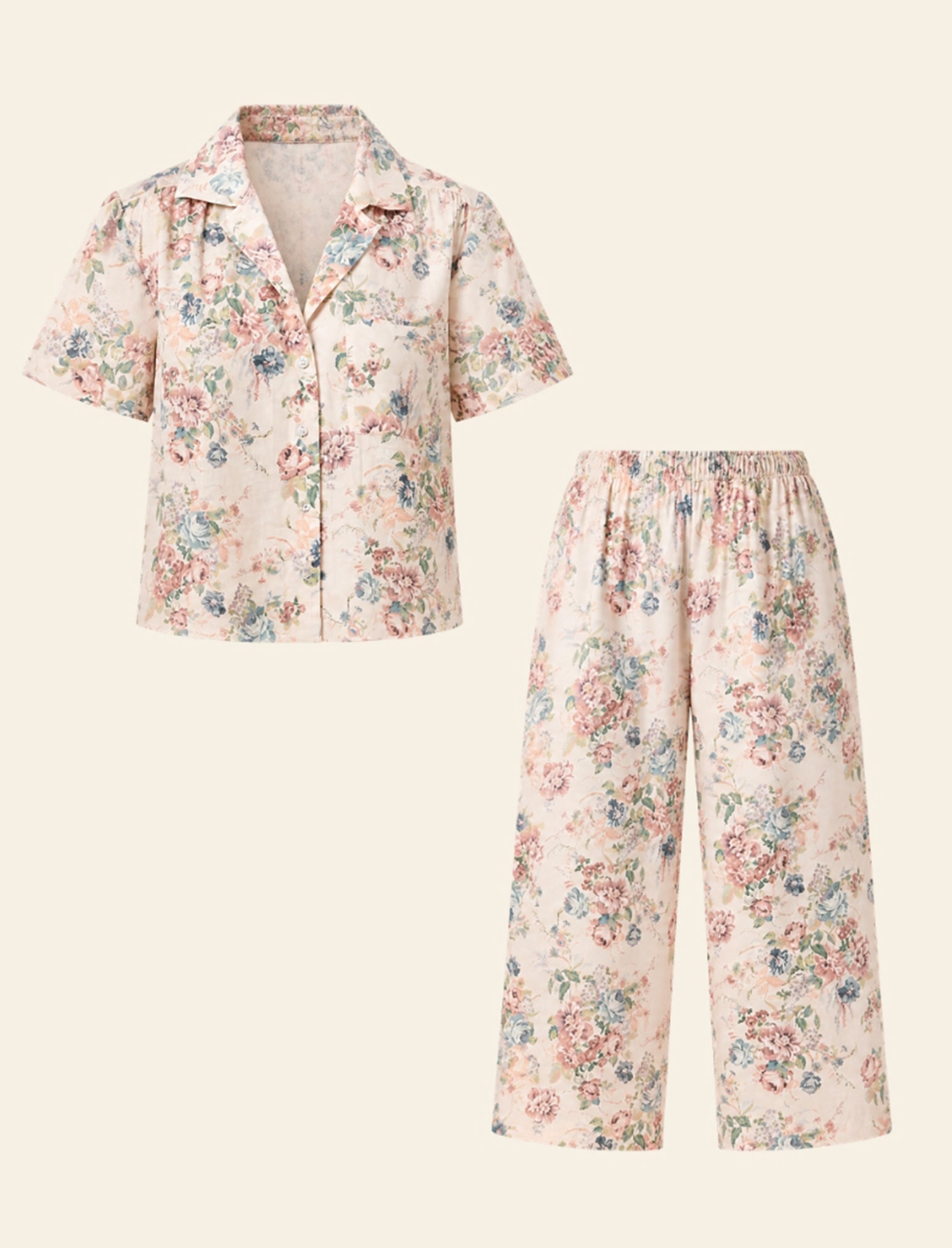 Elise Crop PJ Set