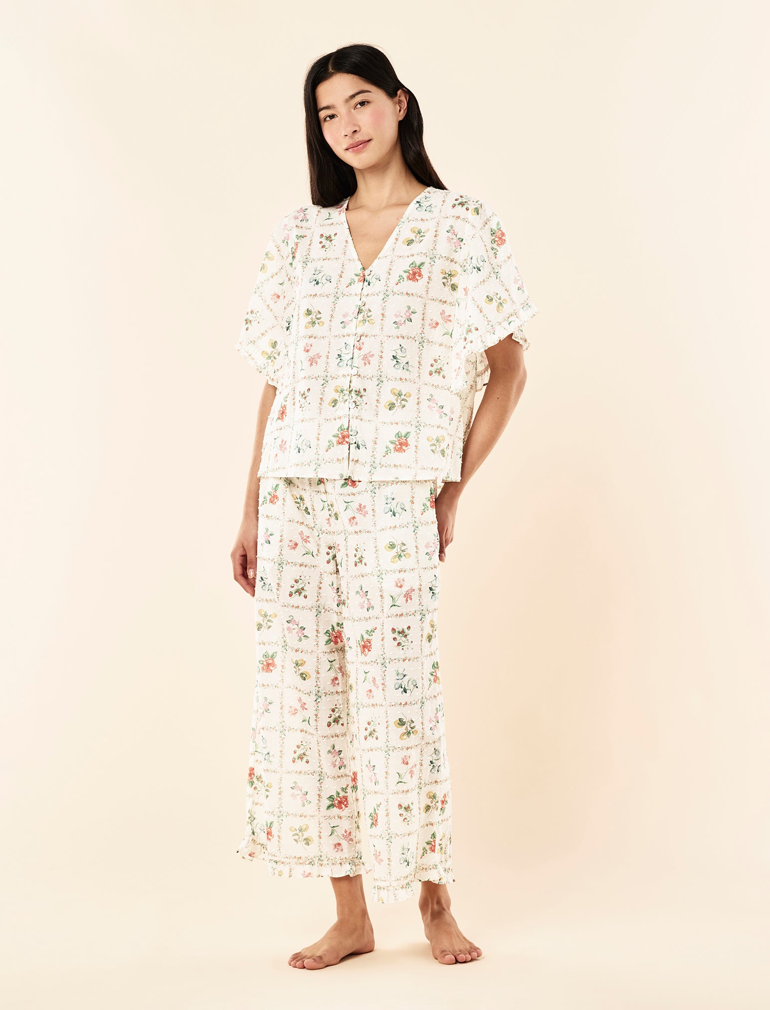 Evie Frill Crop Pant