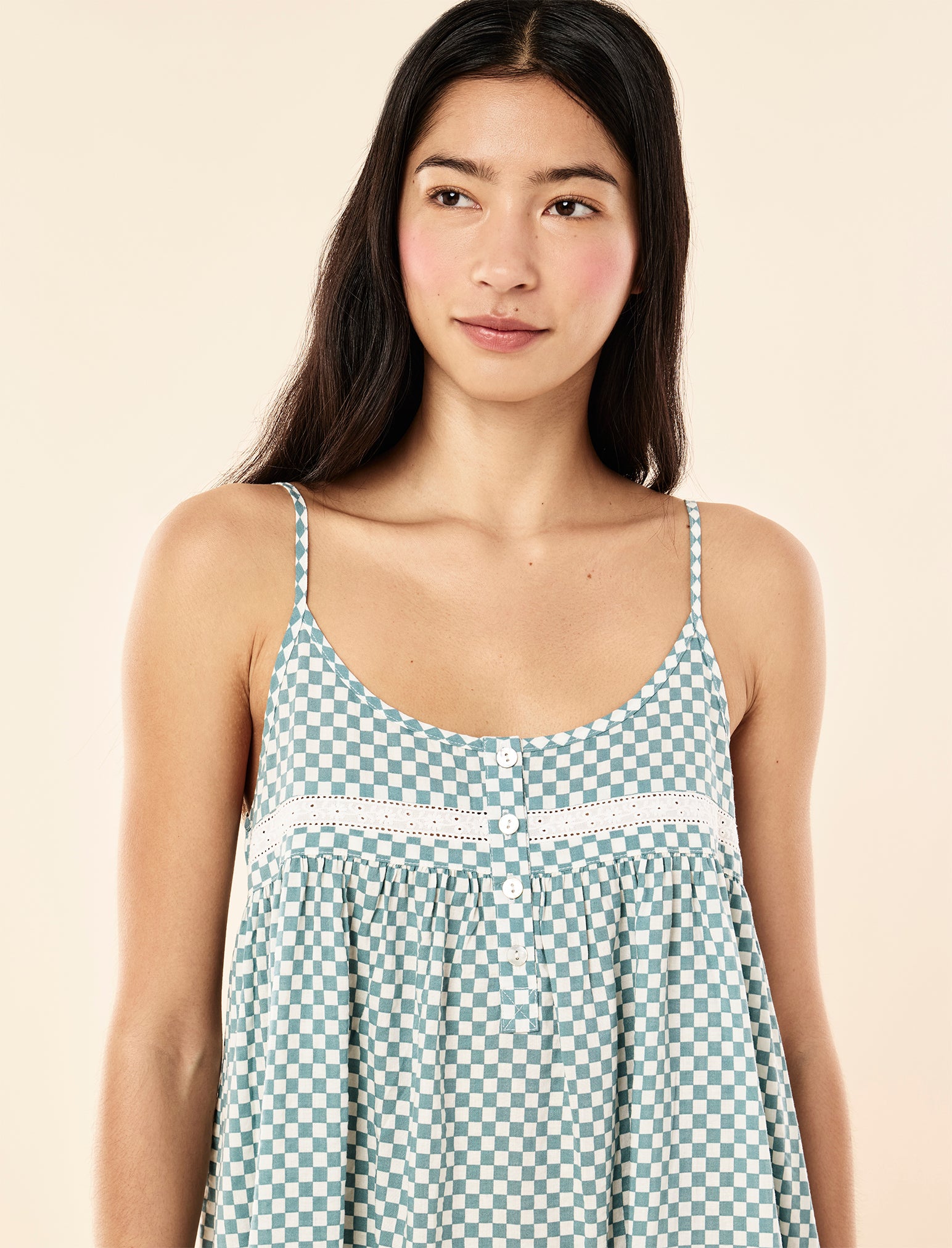 Anais Lace Insert Mini Nightie