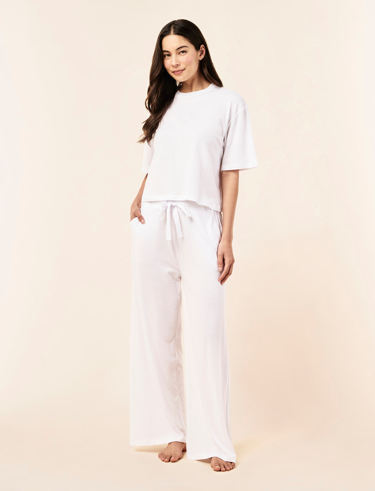 Jada Organic Cotton Wide Leg Pant