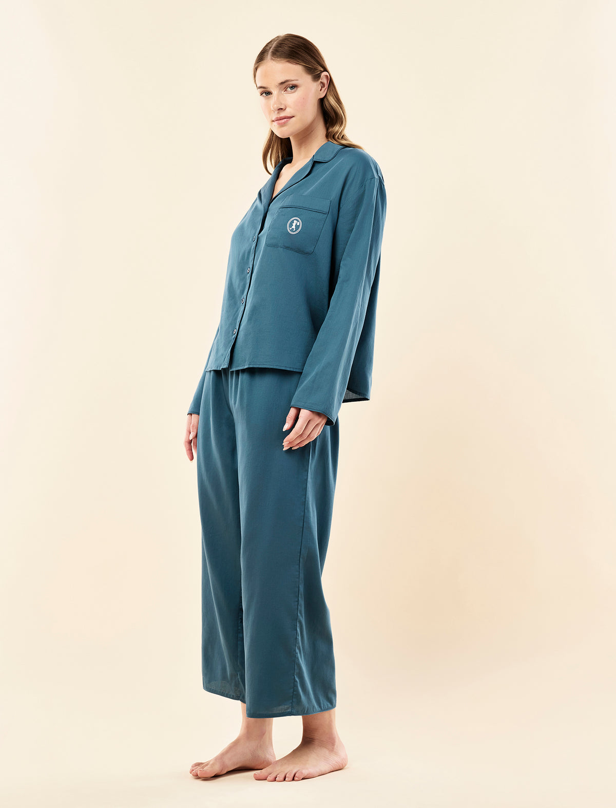 Karen Walker Runaway Girl Crop PJ Set