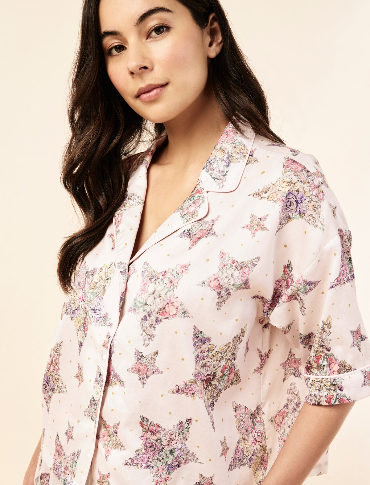 Floral Star Boxer PJ Set