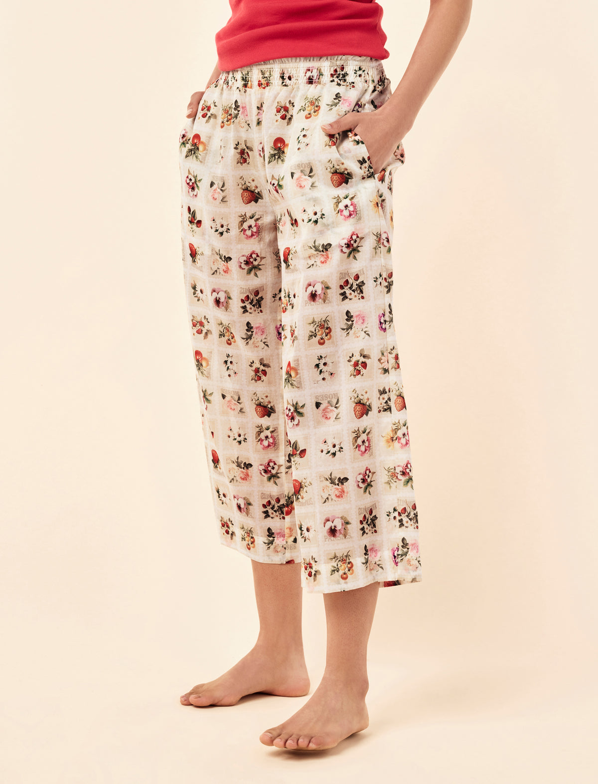 Blooms Crop Pant