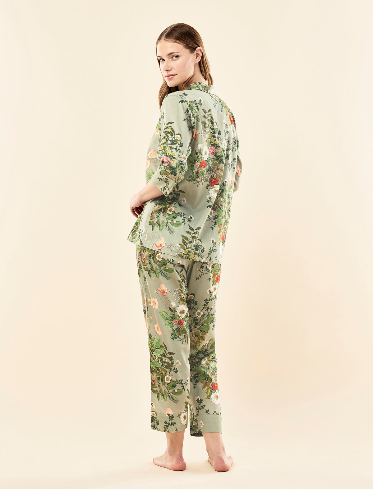 Karen Walker Love Letter Crop PJ Set