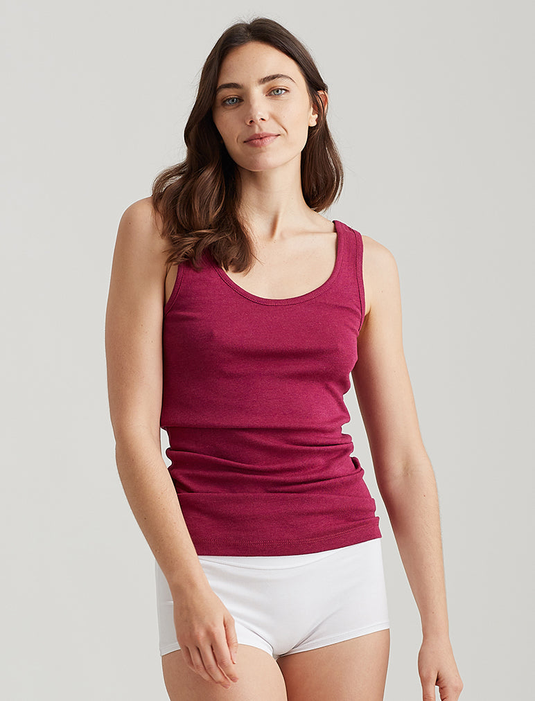 Pia Cotton Modal Singlet