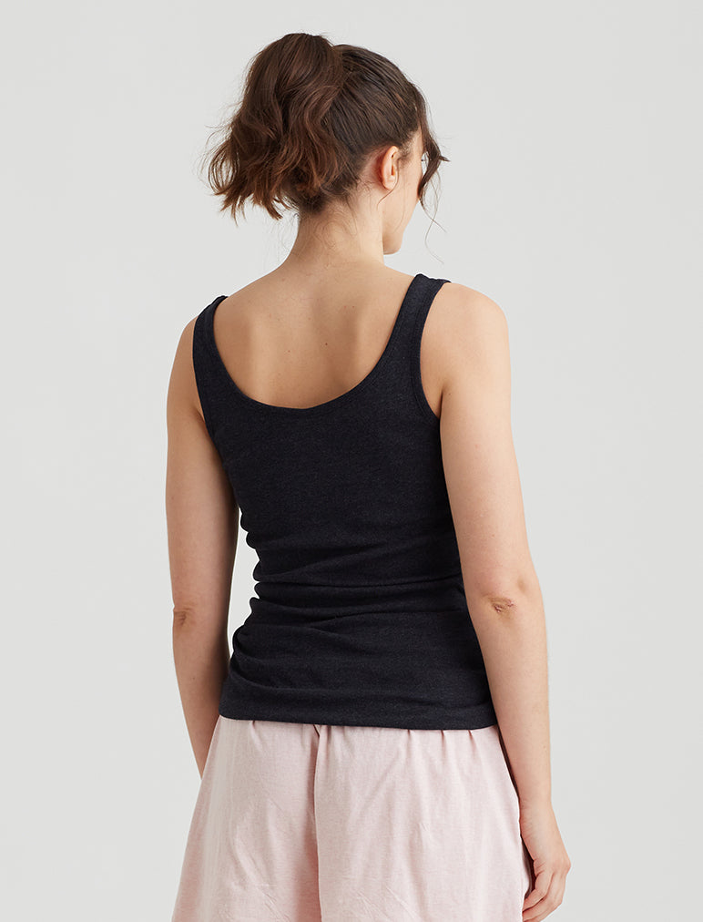 Pia Cotton Modal Singlet