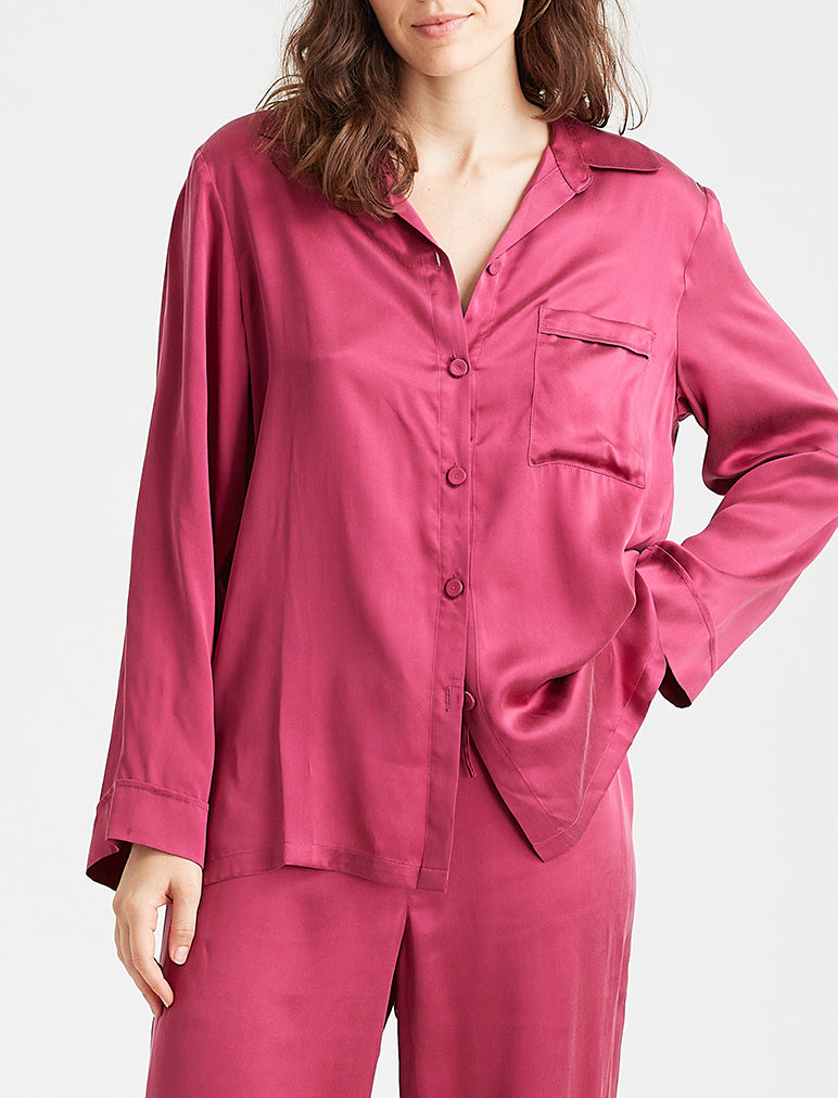 Audrey Pure Silk Full Length PJ