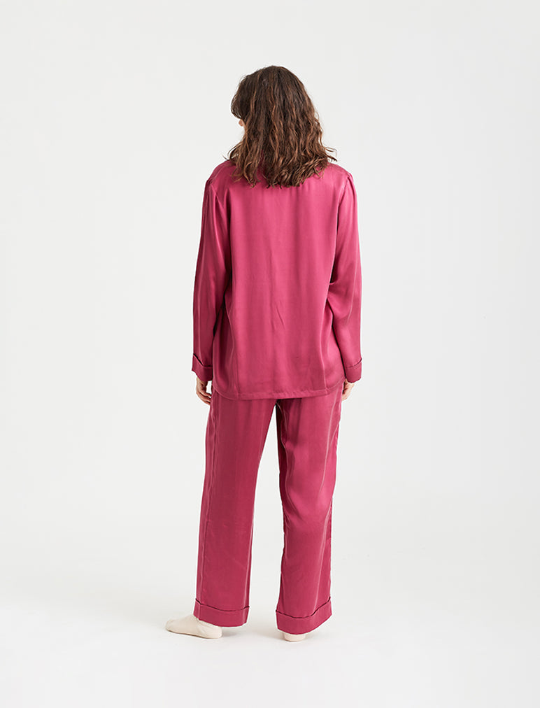 Audrey Pure Silk Full Length PJ