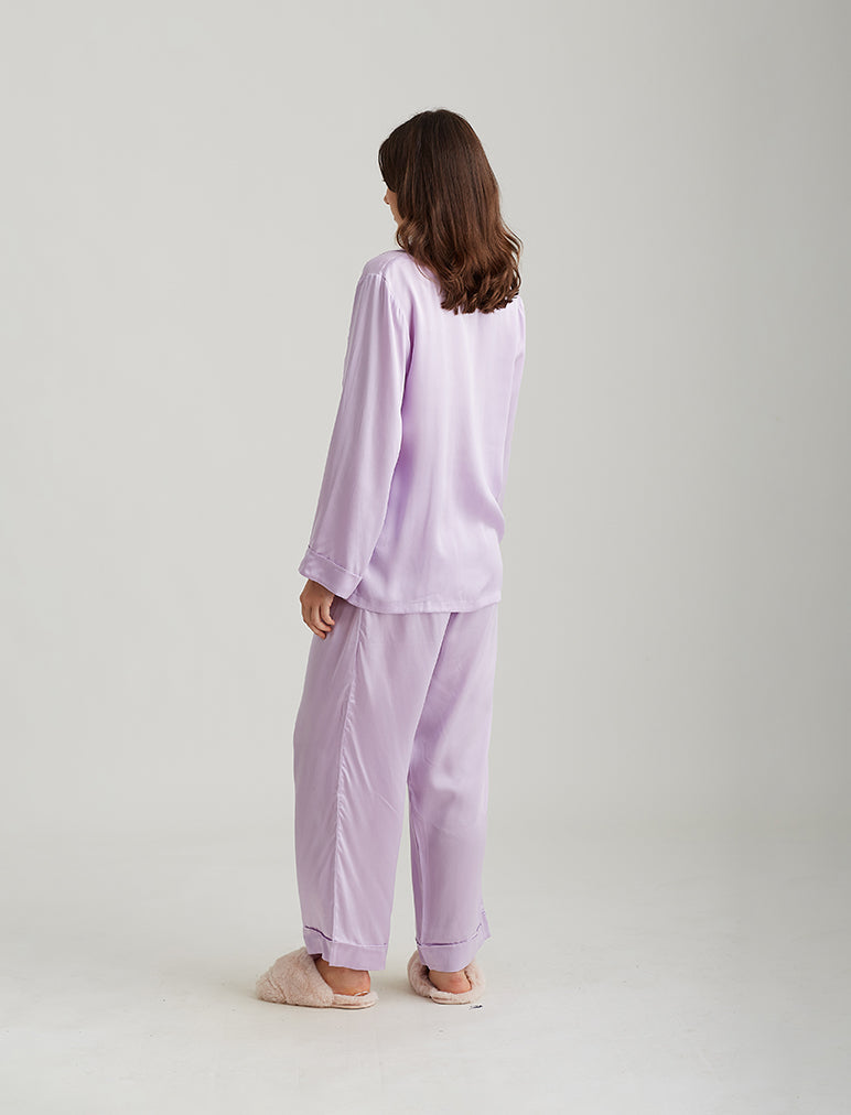 Audrey Pure Silk Full Length PJ