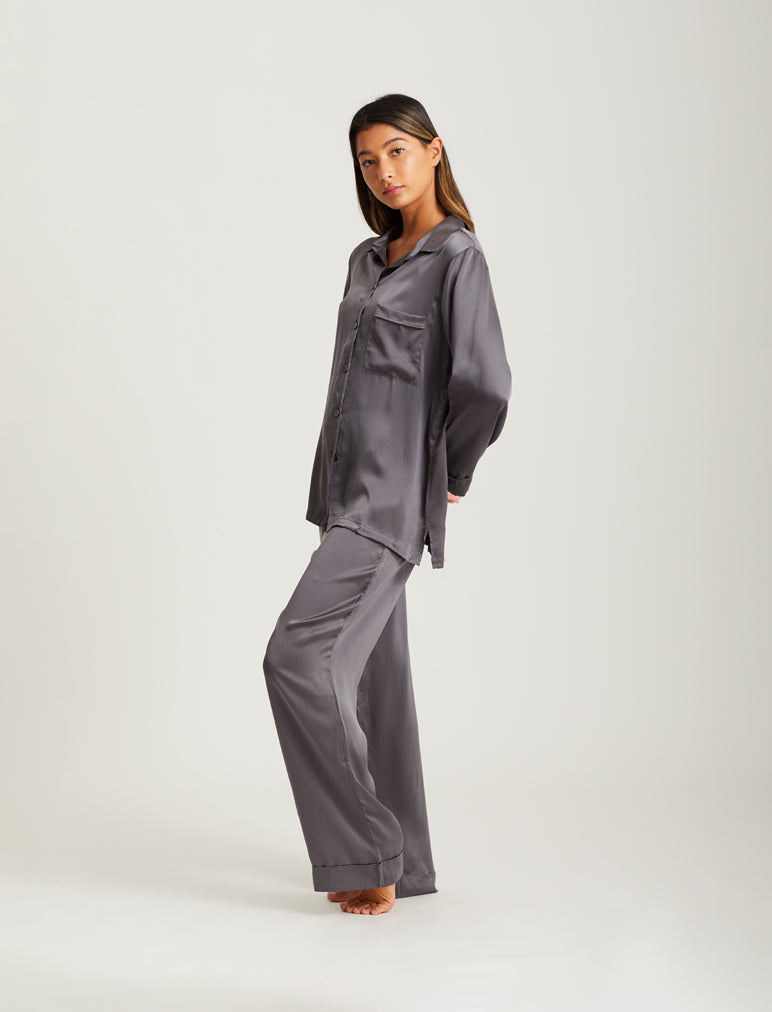 Audrey Pure Silk Full Length PJ