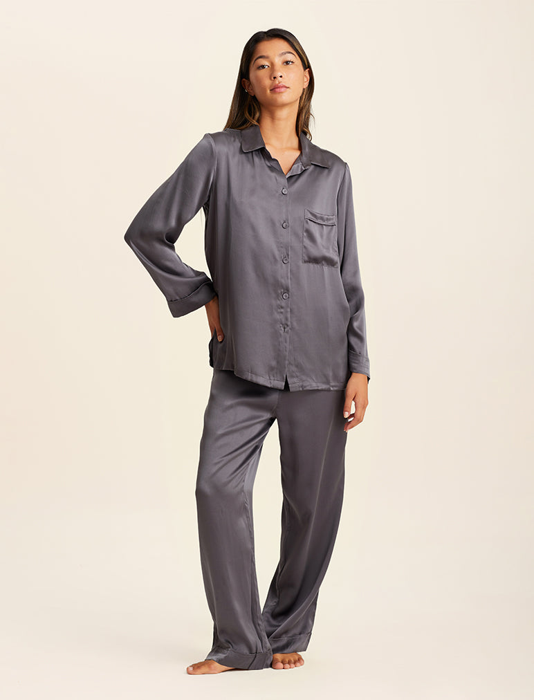 Silk Pyjamas & Sleepwear | Nighties, Robes & PJ Sets | Papinelle ...