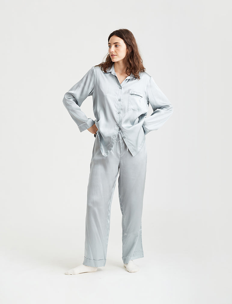 Audrey Pure Silk Full Length PJ
