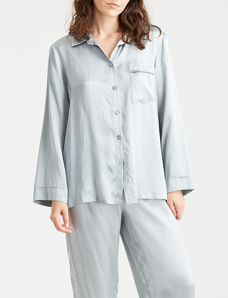 Audrey Pure Silk Full Length PJ