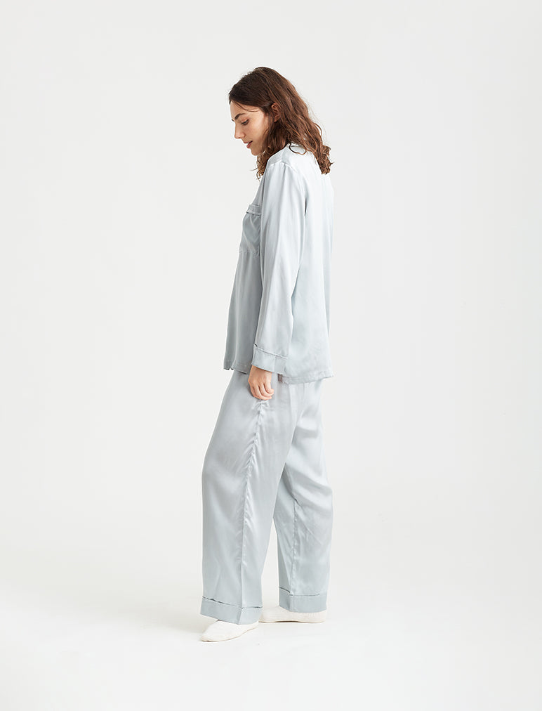 Audrey Pure Silk Full Length PJ